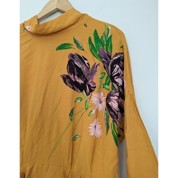 🆕 Free People Gemma Floral Tunic Mini Dress - Picture 9 of 10